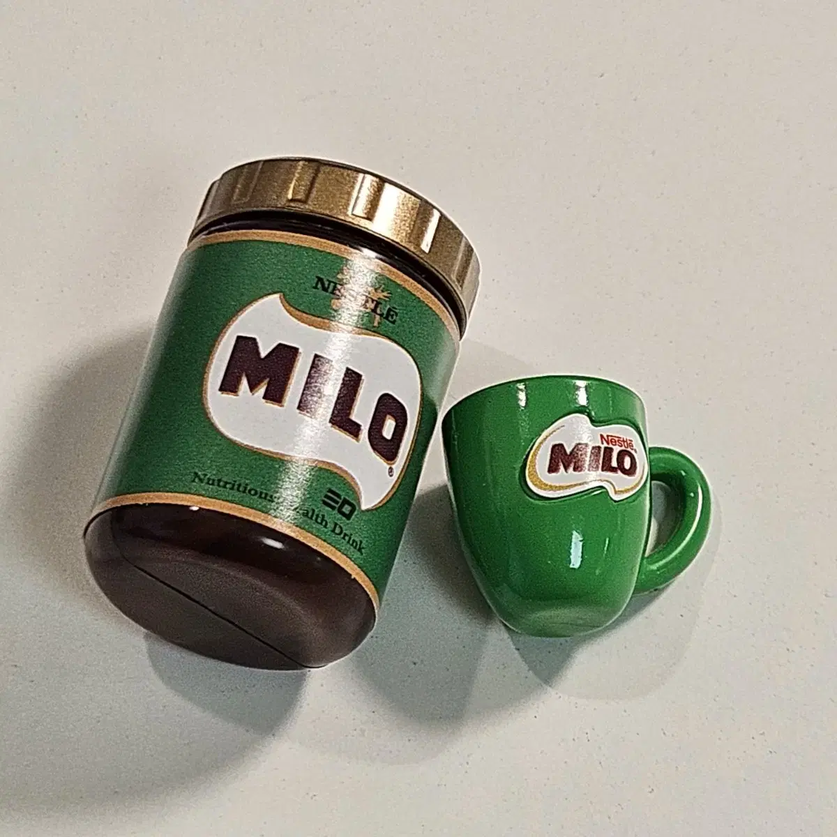 마일로 milo 초코 가챠 피규어 리멘트 식완